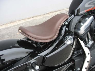 Solo Sitz Bobber Sitz mit Platte Batterieabdeckung für Harley Davidson