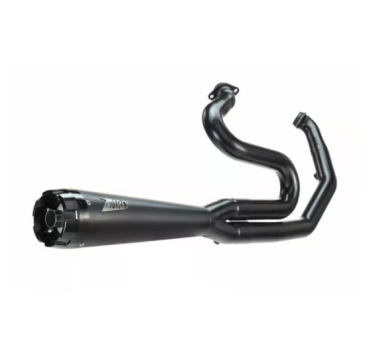 Zard - 2-1 stainless M8 Touring exhaust system. Black ClubStyle - für Harley-Davidson® 21-23 FLT/Touring with 107/114/117 Auspuffanlage Auspuff