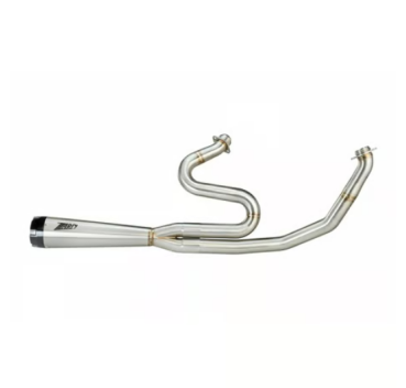 Zard - 2-1 Stainless Steel M8 Touring exhaust system. Raw ClubStyle - für Harley-Davidson® 21-23 FLT/Touring with 107"/114"/117" Auspuffanlage Auspuff