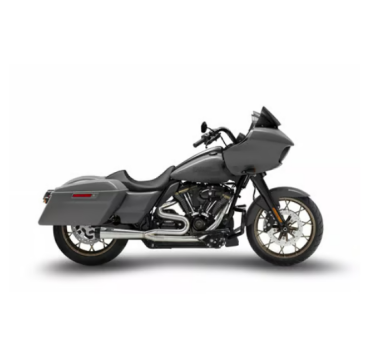Zard - 2-1 Stainless Steel M8 Touring exhaust system. Raw ClubStyle - für Harley-Davidson® 21-23 FLT/Touring with 107"/114"/117" Auspuffanlage Auspuff