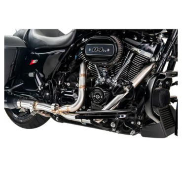 Zard - ohne Zulassung Decat Racing 2-1 head pipes. Titanium ClubStyle - für Harley-Davidson® 17-24 Touring, CVO Auspuffanlage Auspuff