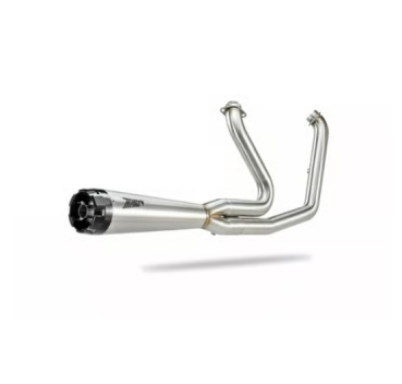 Zard - M8 Softail 2-1 Full kit exhaust system. Plain ClubStyle - für Harley-Davidson® 18-24 Softail (excl. Breakout, Fat Boy)  Auspuffanlage Auspuff