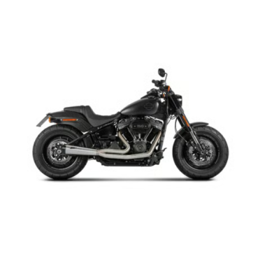 Zard - M8 Softail 2-1 Short Cone exhaust system. Plain ClubStyle - für Harley-Davidson® 21-23 Softail Breakout, Fat Boy Auspuffanlage Auspuff