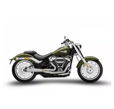 Zard - M8 Softail 2-1 Short Cone exhaust system. Plain ClubStyle - für Harley-Davidson® 18-24 Softail Breakout 117, Fat Boy 114 Auspuffanlage Auspuff
