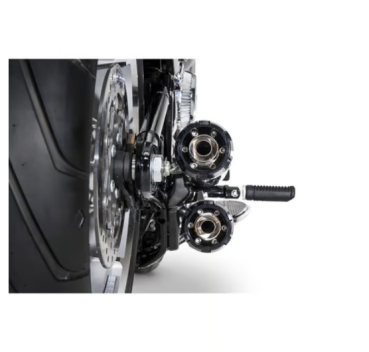 Zard - Overlapped' 2-2 slip-on mufflers. Plain - für Harley-Davidson® 18-24 Softail FXB, FXBRS Breakout, FLFB, FLFBS Fat Boy Auspuffanlage Auspuff