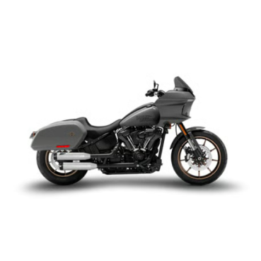 Zard - Overlapped' 2-2 slip-on mufflers. Polished - für Harley-Davidson® 18-24 Softail (excl. Breakout, Fat Boy) Auspuffanlage Auspuff