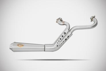 Zard - Conical 2-1 Sportster exhaust system. Polished ClubStyle - für Harley-Davidson® 14-16 XL883/1200 Sportster Auspuffanlage Auspuff