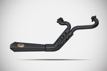 Zard - Conical 2-1 Sportster exhaust system. Matte black ClubStyle - für Harley-Davidson® 14-16 XL883/1200 Sportster  Auspuffanlage Auspuff