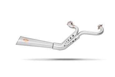 Zard - Sport 2-1 exhaust XL Sportster. Polished ClubStyle - für Harley-Davidson® 14-16 XL883/1200 Sportster Auspuffanlage Auspuff