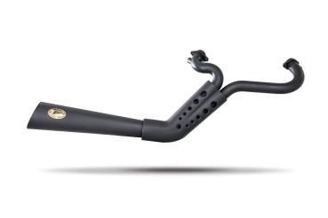 Zard - Sport 2-1 exhaust XL Sportster. Black ClubStyle - für Harley-Davidson® 14-16 XL883/1200 Sportster Auspuffanlage Auspuff