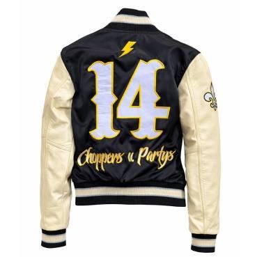 Choppers n Partys - Collegejacke Sondermodell in Schwarz Frauen