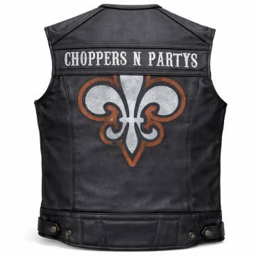 CnP Lederweste Leathervest Biker