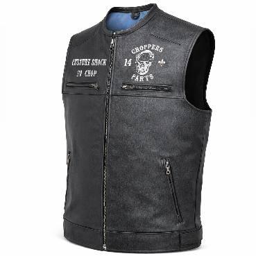 CnP Lederweste Leathervest Biker