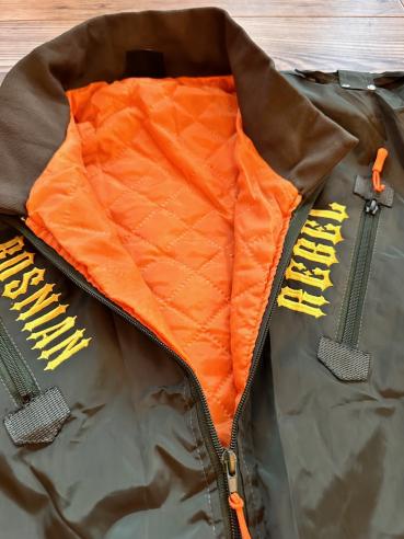 Bosnian Rebel - Bomber Jacket Olive green