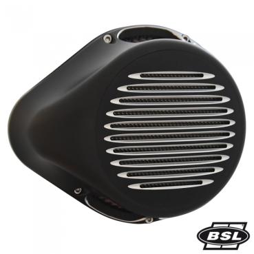 DROP CHOPP Switch RACE - Body Black Velvet Contrast Cut, Front Cover Black Velvet BSL Luftfilter mit Gutachten