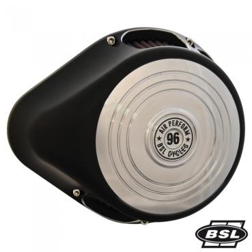 DROP CHOPP Switch DISC - Body Black Velvet Contrast Cut, Front Cover Showchrome BSL Luftfilter mit Gutachten