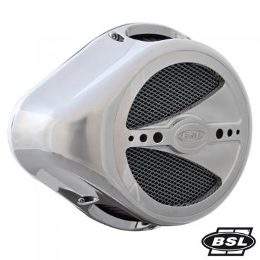 DROP CHOPP Switch CUSTOM - Body Showchrome, Front Cover Showchrome BSL Luftfilter mit Gutachten