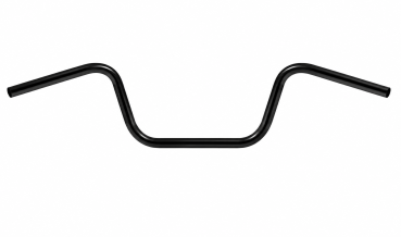 1" Apehanger 27cm Höhe in Schwarz für Harley-Davidson® 82-22 (außer 08-22 E-Gas und 88-11 Springer-Modelle) mit Risern für 1" Lenker