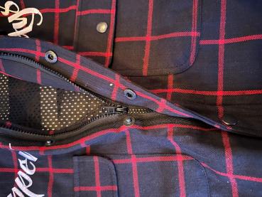 Choppers n Partys Flanelhemd Karo Red