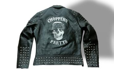 CnP Punk Leatherjacket - Choppers n Partys Punk Lederjacke