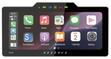 Soundstream V2 Radio With Apple Car Play & Android Auto 1998-2013