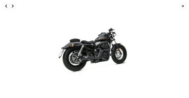 Zard - Sport 2-1 exhaust XL Sportster. Black - für Harley-Davidson® 14-16 XL883/1200 Sportster Auspuffanlage Auspuff