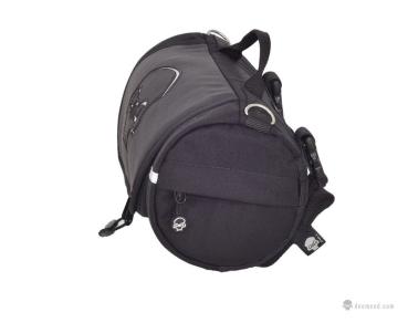 Rollbag Lenkrad oder Sitz Reisetasche X-SMALL (8L) Motorrad in Cordura, Reflektive Skull oder Leder Motorradtasche