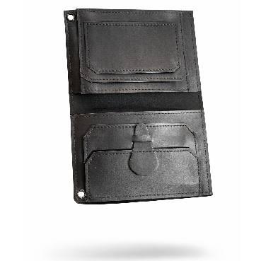CnP Choppers n Partys Wallet Geldbeutel Schwarz Echtes Leder mit CnP Logo