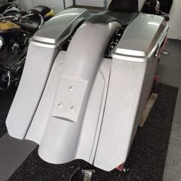 Killer Custom 7" Extended Touring Heckfender 2009-2013 „Magnum“ - für Harley Davidson Touring  2009-2023