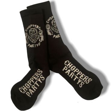 CnP Socken mit Logo in Schwarz