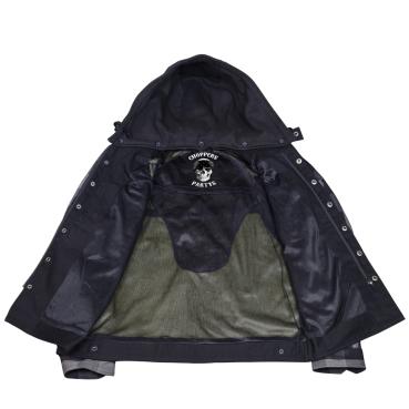 CnP BIKER DENIM JACKE (HERREN) MIT PROTEKTOREN UND DUPONT KEVLAR