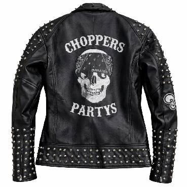 CnP Punk Leatherjacket - Choppers n Partys Punk Lederjacke