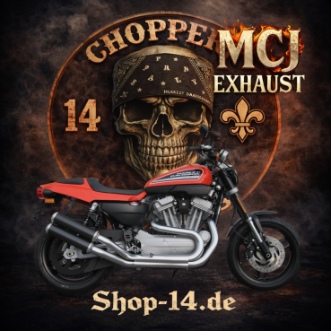 MCJ - XR 1200 mit Carbon,Titanschutz oder Titanschutz in Schwarz - XR 1200 mit Klappensteuerung