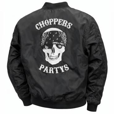 BLACK SIGNAL Bomberjacke  Choppers n Partys