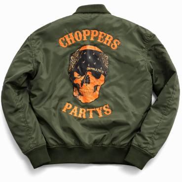 ORANGE SIGNAL Bomberjacke  Choppers n Partys