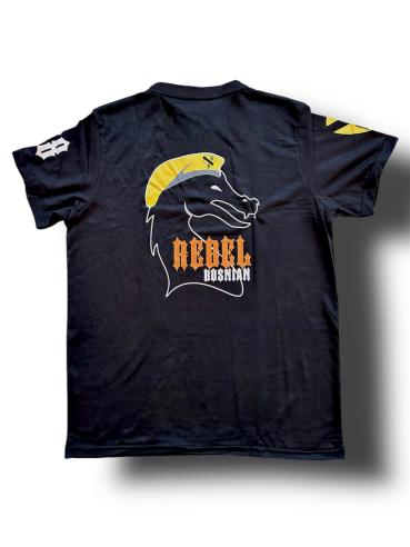 Bosnian Rebel - Black T-Shirt for Men