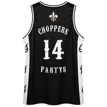 CnP Choppers n Partys Basketball Trikot Schwarz