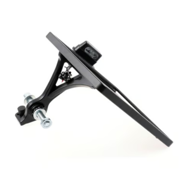 Cult-Werk, seitliche Kennzeichenhalterung, schwarz mit Aussen Rahmen  Deutschland für Harley-Davidson® Sporster XL 57-22