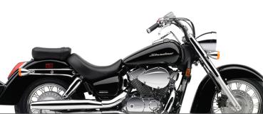 MCJ - 2 in 2 Royal in Chrom oder Schwarz mit Endkappen wählbar - HONDA SHADOW VT 750