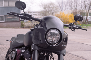 Burly Sport Cafe Verkleidung ABS Club Style - Burly Sport Cafe Fairing ABS Clubstyle Harley Davidson