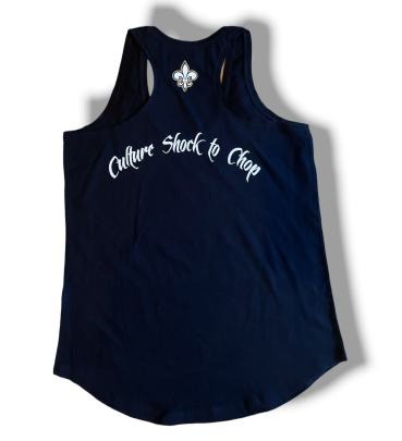 CnP Choppers n Partys Damen Tank Top Black Skull Bandana Schwarz Totenkopf  Motorrad