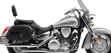 MCJ - 2 in 2 Royal in Chrom oder Schwarz mit Endkappen wählbar -  HONDA VTX 1300