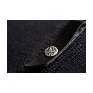 WCC - MECHANIC ZIP HOODY - BLACK / KAPUZENWESTE  KAPUZENPULLOVER HOODIE ZIP SCHWARZ