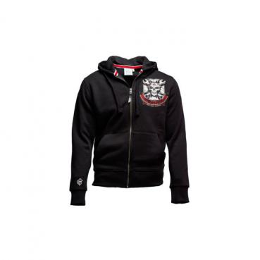 WCC - MECHANIC ZIP HOODY - BLACK / KAPUZENWESTE  KAPUZENPULLOVER HOODIE ZIP SCHWARZ