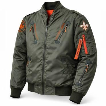ORANGE SIGNAL Bomberjacke  Choppers n Partys