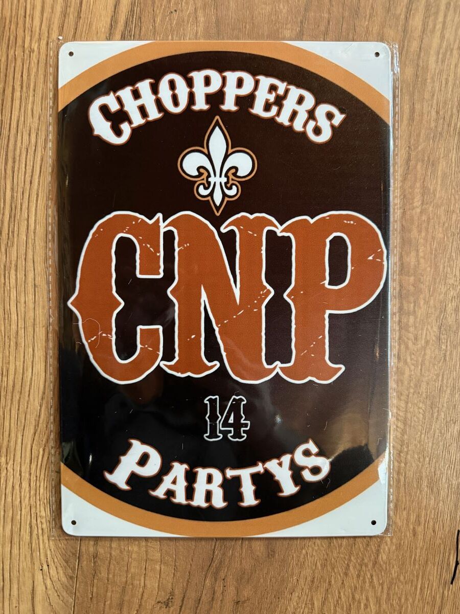 Blechschild CnP