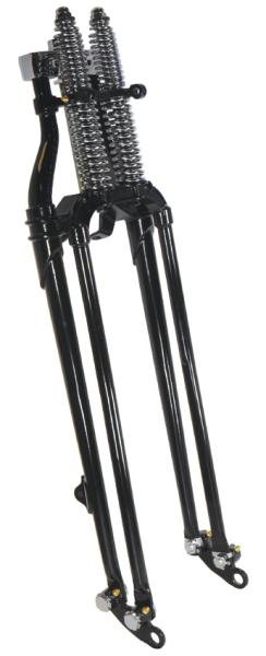 Springergabel - HARDBODY SPRINGER IM ANTIKE STIL – GLÄNZEND SCHWARZ – 22"  - Harley Davidson
