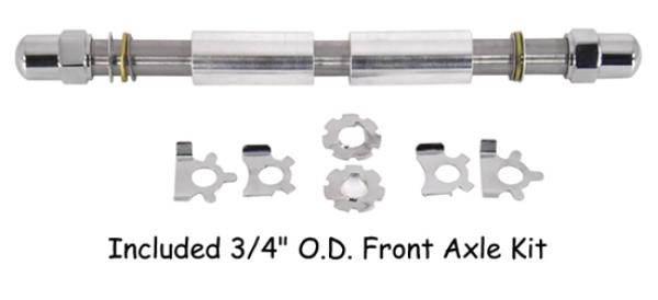 Springergabel - HARDBODY SPRINGER IM ANTIKE STIL – CHROM– 26"  - Harley Davidson