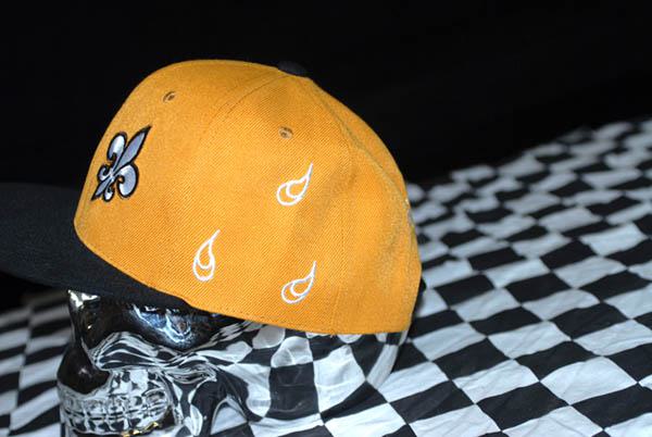 CnP Choppers n Partys Baseball Cap - Orange Biker Motorrad