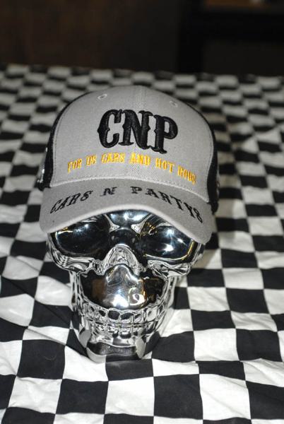 CnP Choppers n Partys Trucker Cap - Grau Biker Motorrad